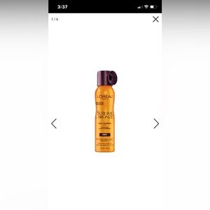 L'Oreal Paris Sublime Bronze Self Tanning Mist. 4.6 Oz spray